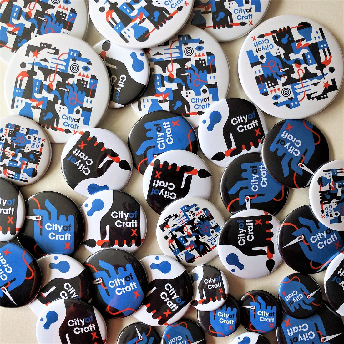 Custom Crafty Buttons, City of Craft, Toronto,