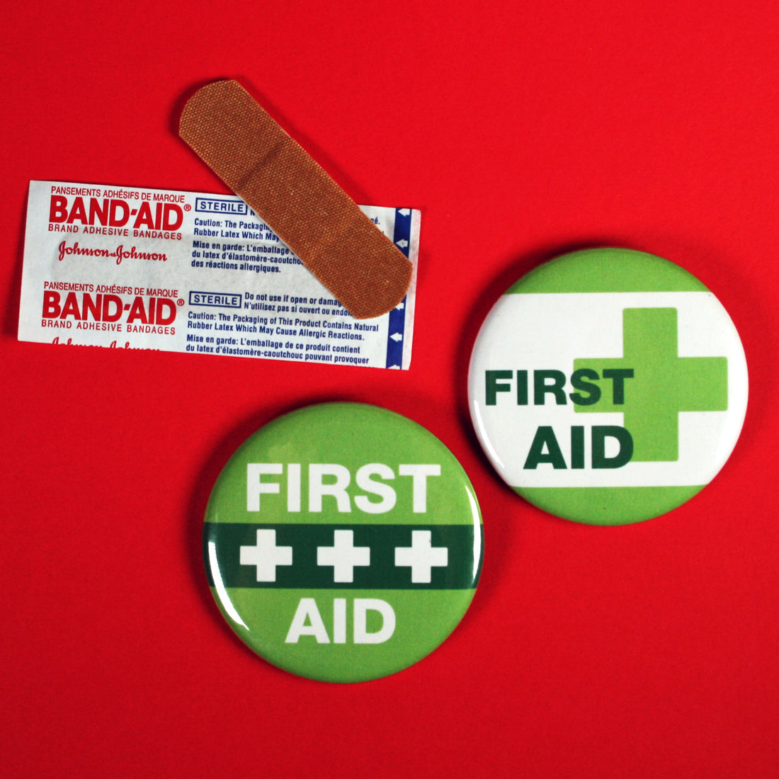 buttons for medical uses