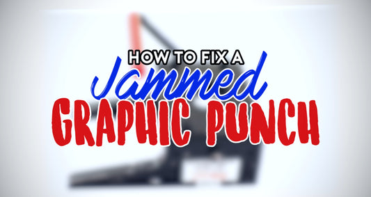 fix a jammed graphic punch