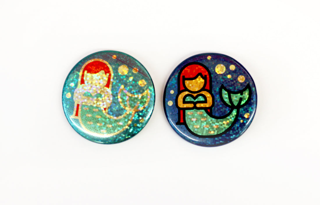how to design holographic buttons