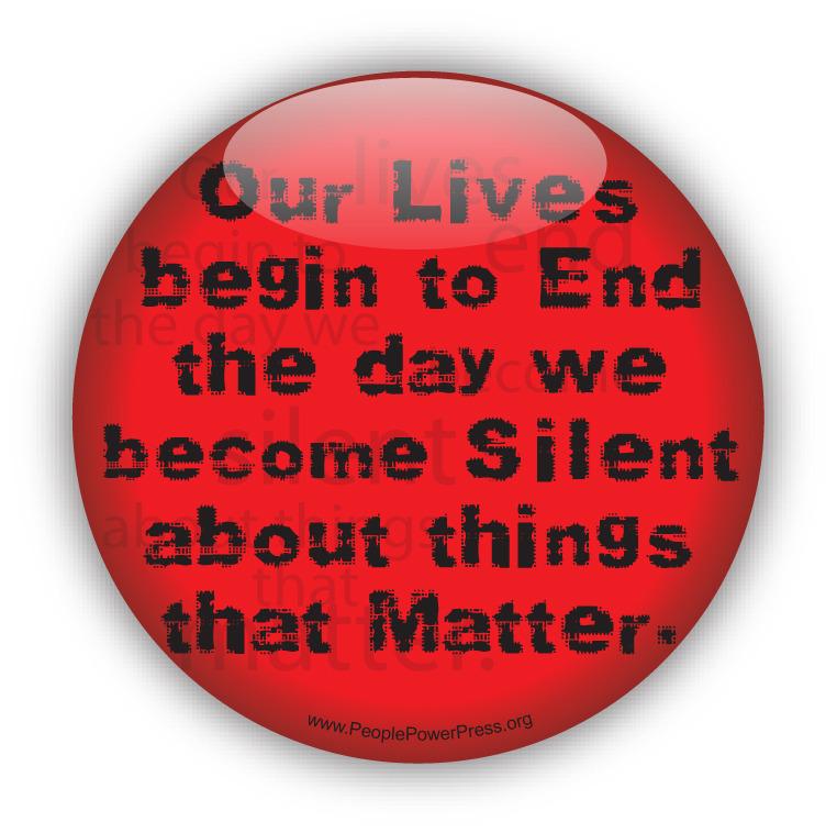 MLK quotes for buttons