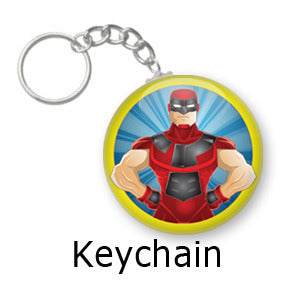 Enigma Comic key chains by Mike Gagnon on People Power Press
