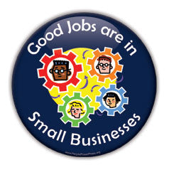 small business button design