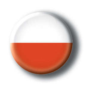 Poland - Flags of The World Button/Magnet