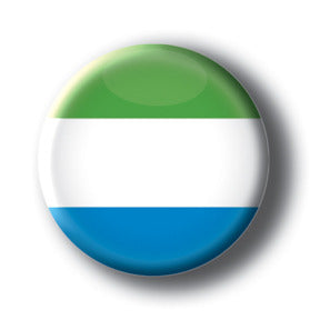 Sierra Leone - Flags of The World Button/Magnet