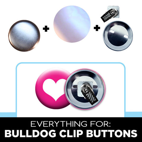 Bulldog Clip Buttons