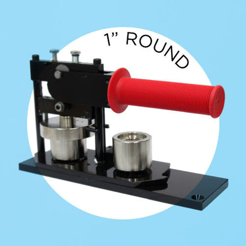 1" round button maker press