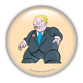 Rob Ford Trollface Caricature