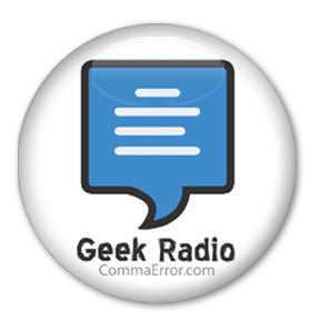 Geek Radio - White - Comma Error Collection