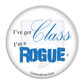 I've got class. I'm a Rogue! Comma Error Radio buttons on People Power Press