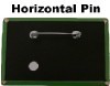 1-3/4" x 2-3/4" business card size buttons - horizontal