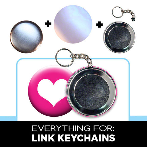 2.5 inch link keychain supplies