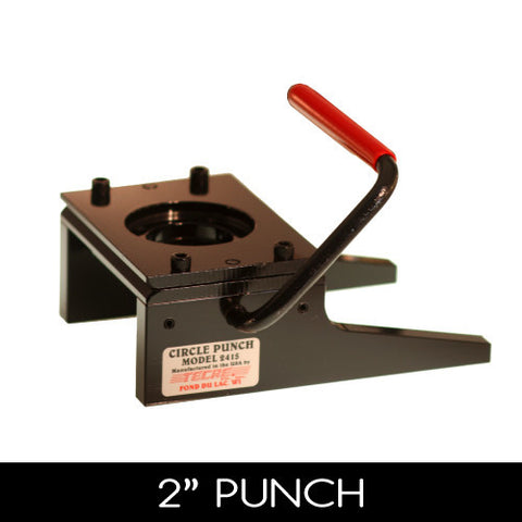 2" graphic circle punch