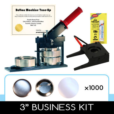 3 inch business kit for button making
