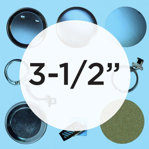 3.5" button parts and supplies