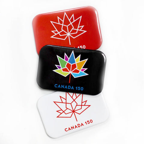 Canada 150 Official Logo Rectangle Magnets 2 x 3