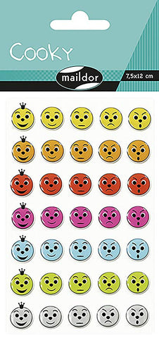 Cooky Domed Stickers Comments