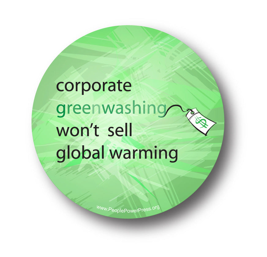 Corporate Greenwashing Won't Sell Global Warming