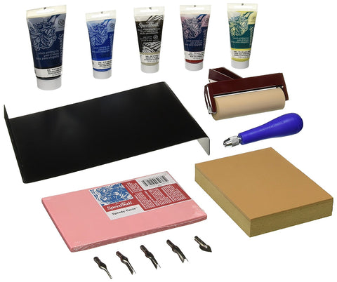 Deluxe Block Printing Kit Contents