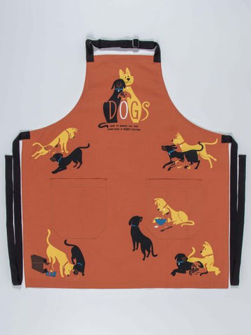 cute dog apron great gift for dog lover