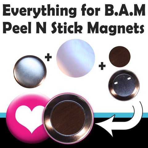 magnet sets for a BadgeAMinit machines