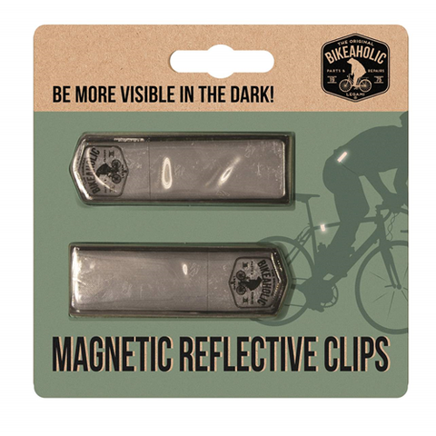 Magnetic Reflective Clips, small, strong magnetic closure for added safety