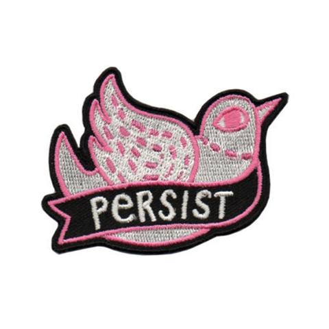Persist-Dove-Feminist-Iron-On-Patch