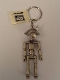 pit droid vintage collectible keyring
