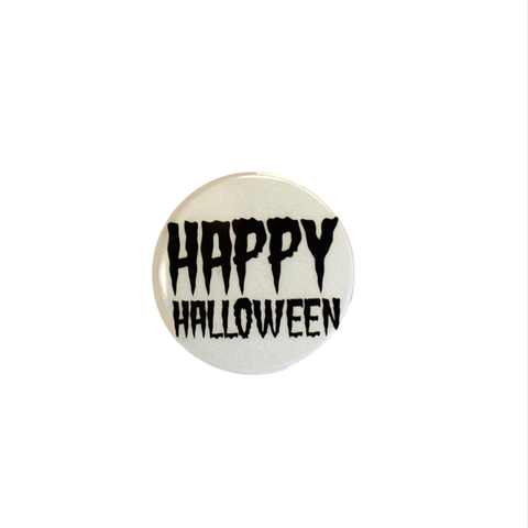 Spooky Reflect-O Buttons Ghost Happy Halloween