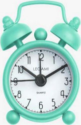 Bold Bright Green Vintage Memories Mini Alarm Clock