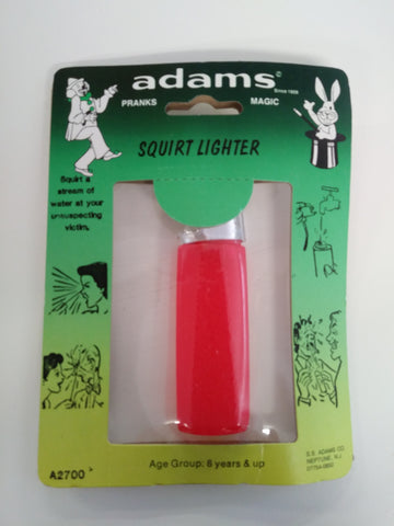 Water Squirting Red Lighter Joke Gift