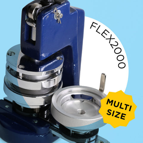 FLEX2000 Multi-Size Button Maker & Start Up Kits
