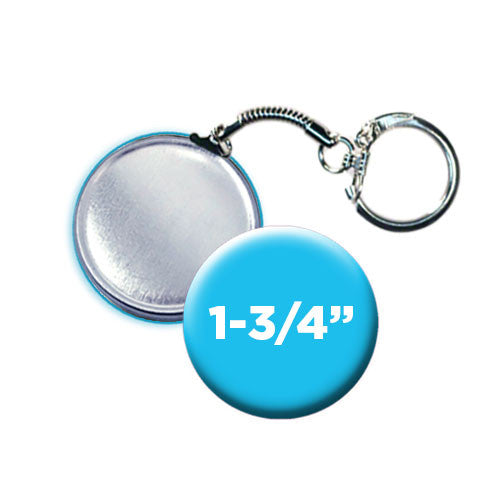 Custom Snake 13/4" Keychains People Power Press for Custom Buttons