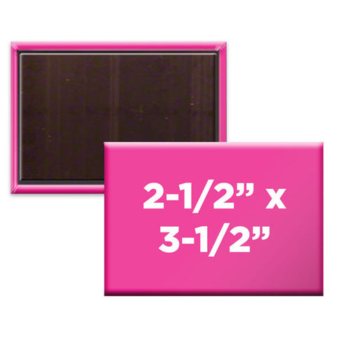 Custom Rectangle 2-1/2" x 3-1/2" Magnets