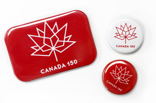 Celebrate Canada 150th with Buttons and Magnets at People Power Press!