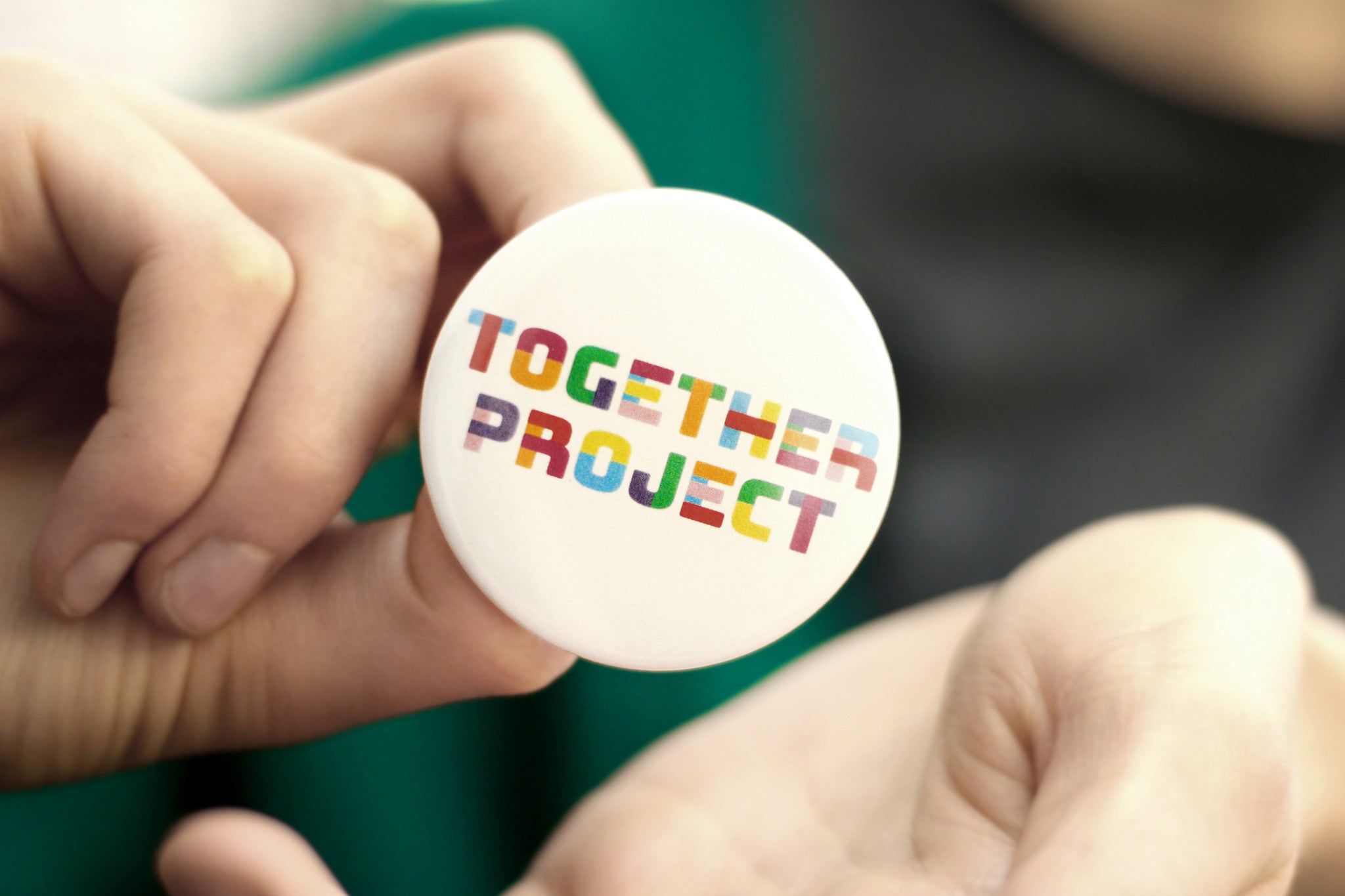 Projet Button Buttons for a Cause: Together Project – People Power Press for Custom ...