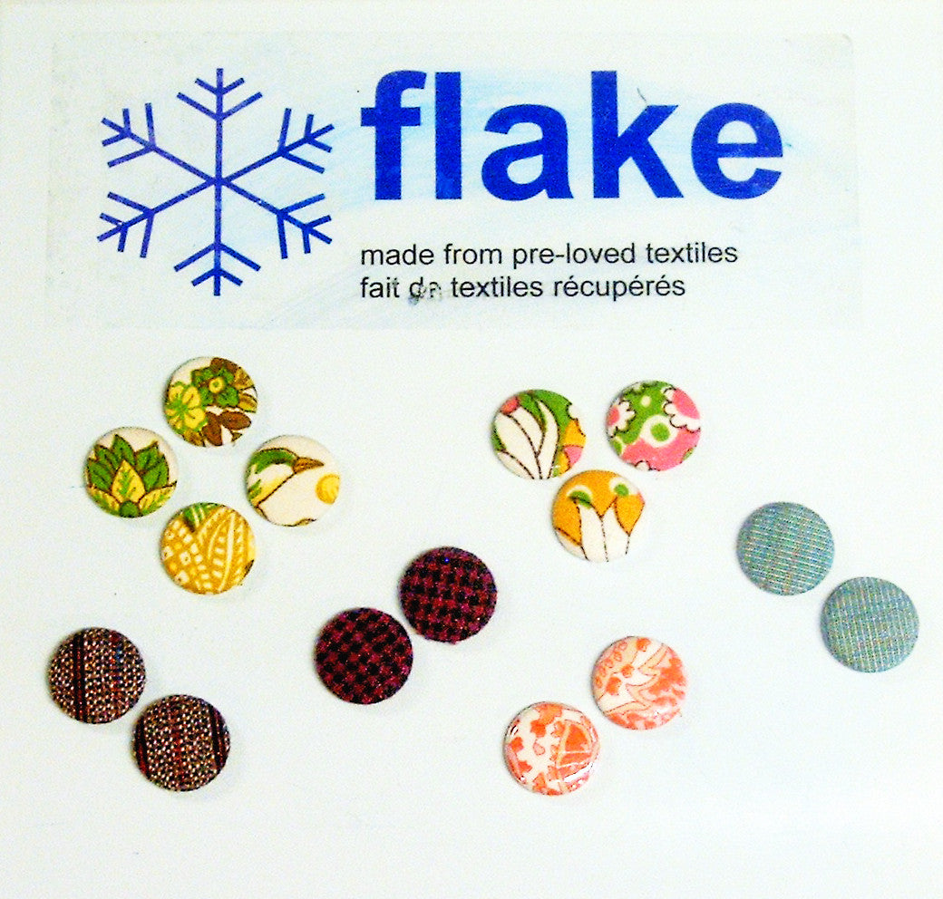 Customer Profile on Flake: DIY Fabric Buttons and Magnets