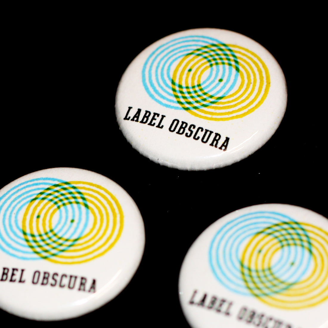 Custom Indie Label Band Merchandise 1" Buttons