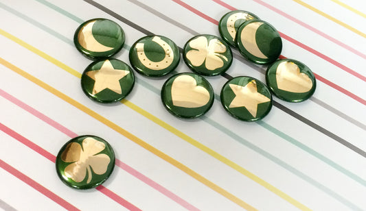 St Patricks Day Buttons