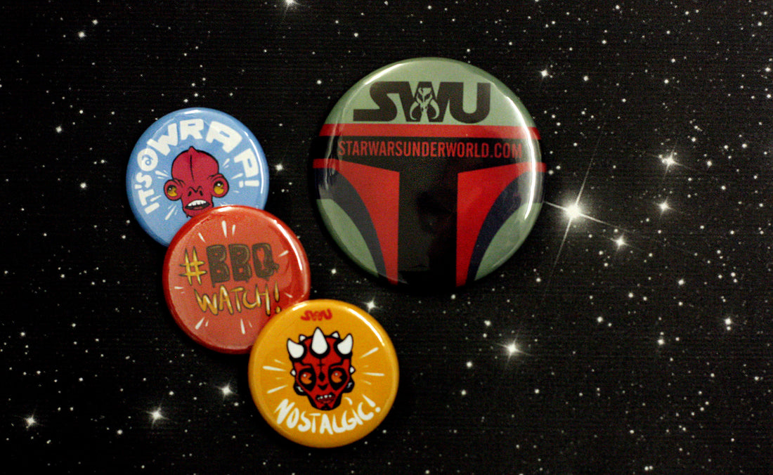 custom buttons for community members Star Wars Day