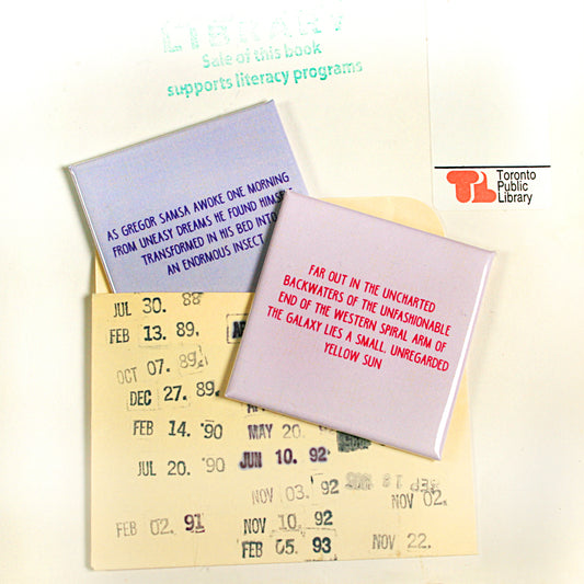 UNESCO world book day custom buttons reading
