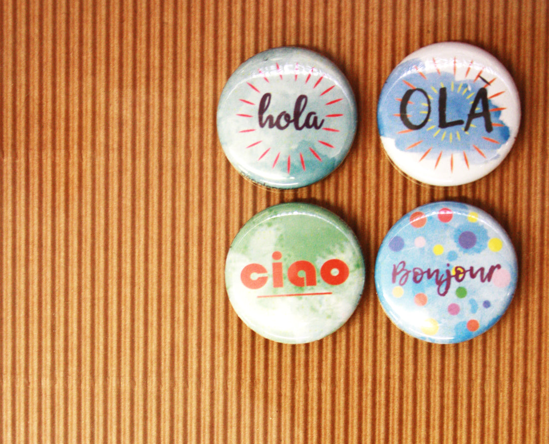 how to make scrapbooking flair buttons