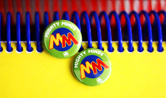 Girl Guides with Mighty Minds: Fighting the Stigma with Custom Buttons