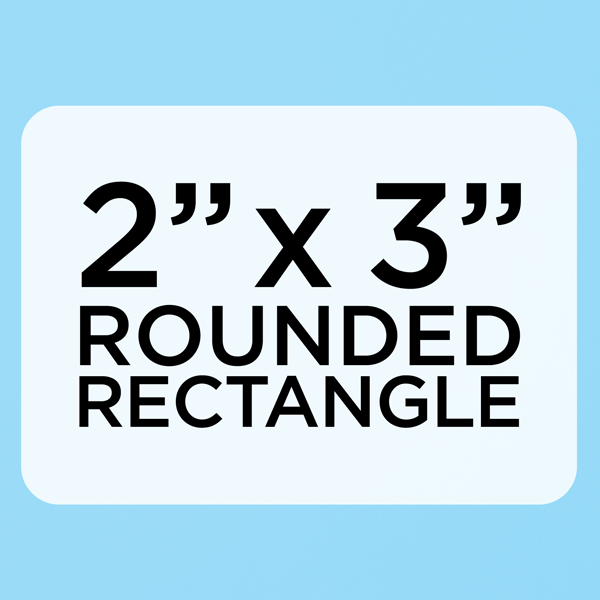 2" x 3" Rounded Rectangle Products