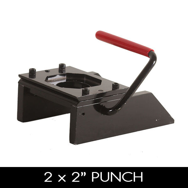 2 x 2 inch square button maker press