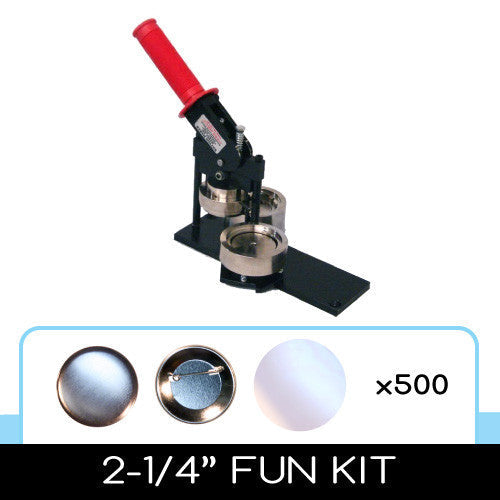 2.25" Tecre Button Fun Kit