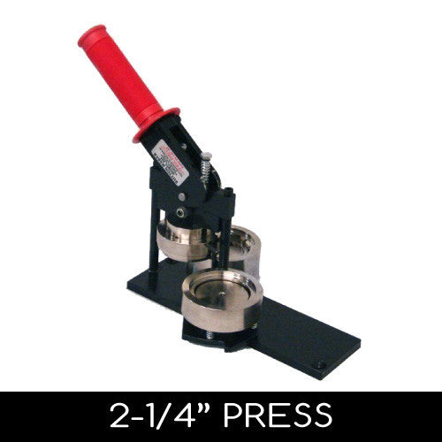 Machine Button 2-1/4” Round Button Machine Hand Press (BM-225) – People Power Press ...
