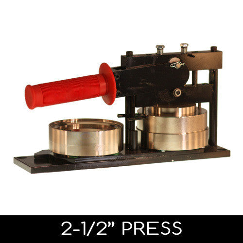 2-1/2” Round Button Machine Hand Press (BM-250) – People Power Press ...