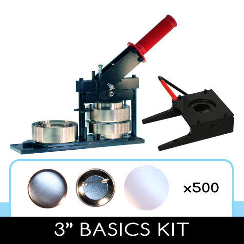 The Button BASICS KIT - 3” Round Buttons – People Power Press for ...