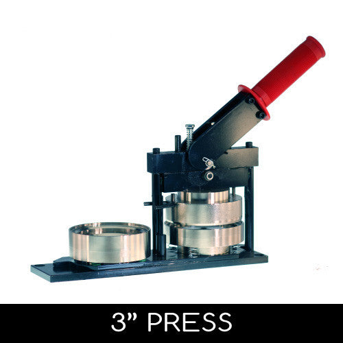 3" badge press